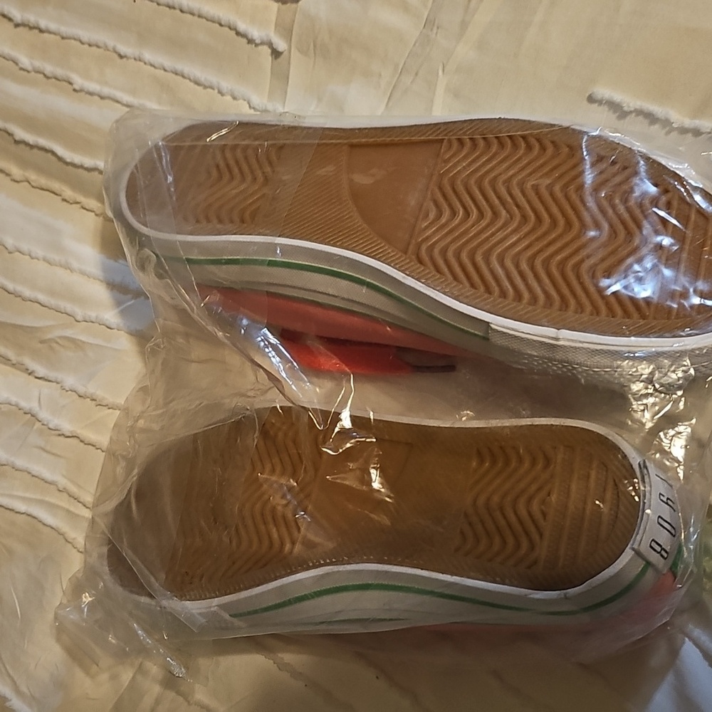 Women's Pink and Green AKA Sneakers - Picture 2 of 3
